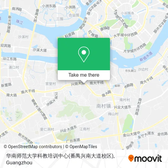 华南师范大学科教培训中心(番禺兴南大道校区) map