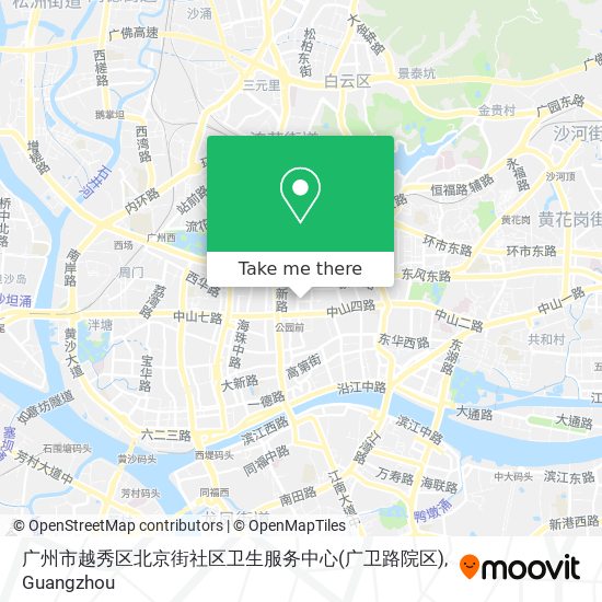 广州市越秀区北京街社区卫生服务中心(广卫路院区) map