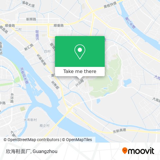 欣海鞋面厂 map