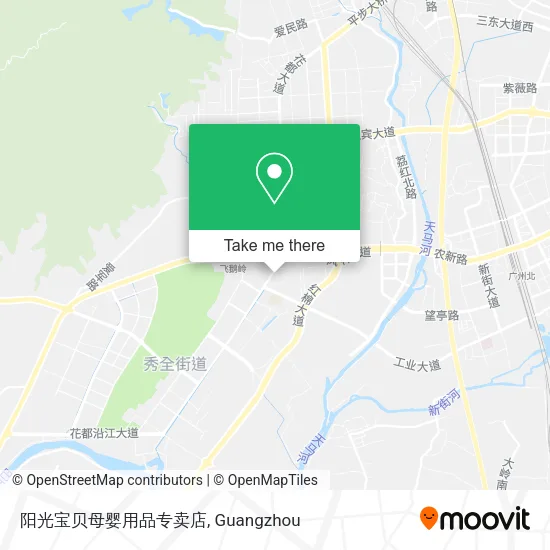 阳光宝贝母婴用品专卖店 map