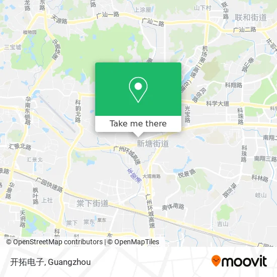 开拓电子 map