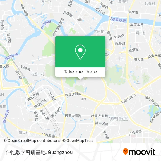 仲恺教学科研基地 map