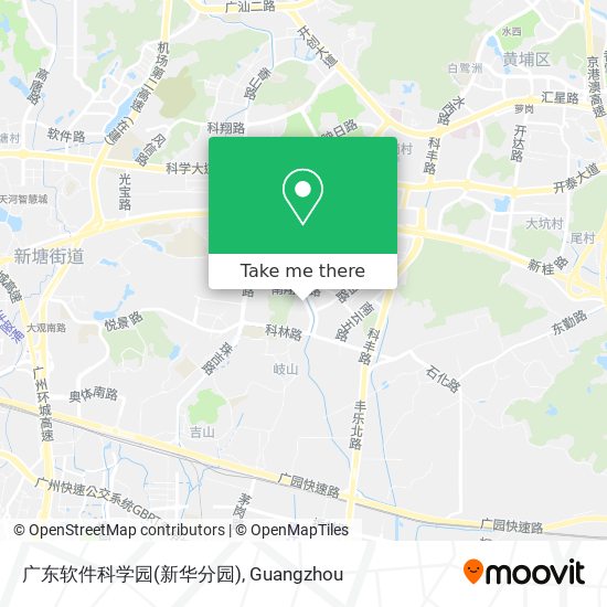 广东软件科学园(新华分园) map
