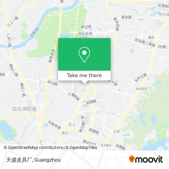 天盛皮具厂 map