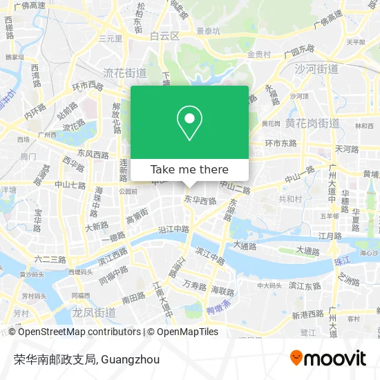荣华南邮政支局 map