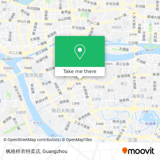 枫格样衣特卖店 map