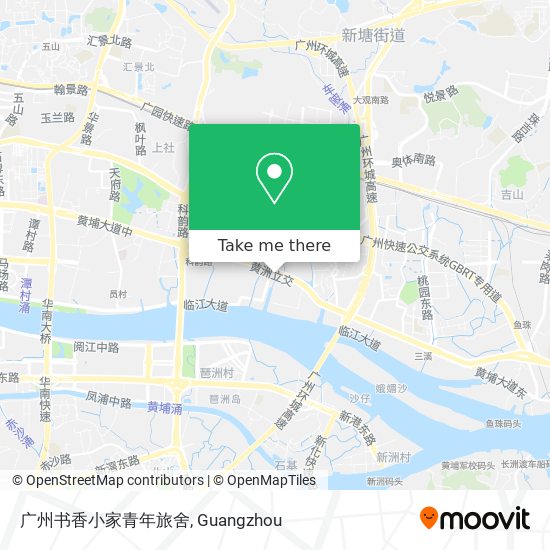 广州书香小家青年旅舍 map