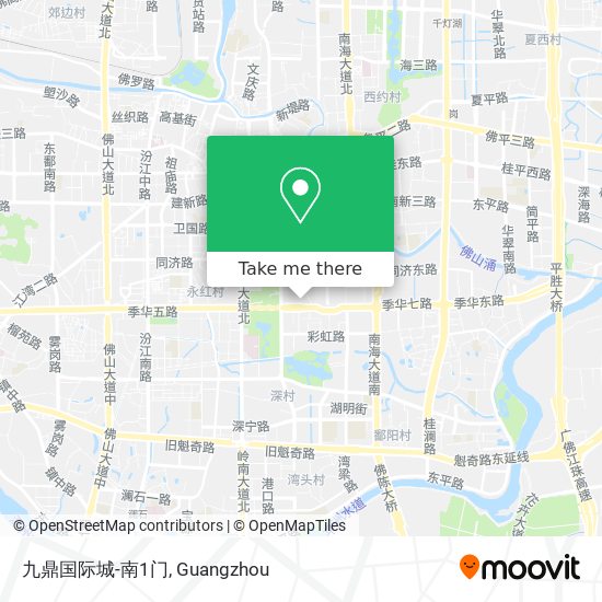 九鼎国际城-南1门 map