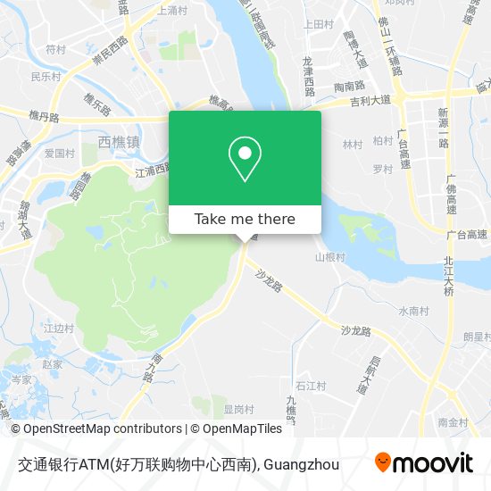 交通银行ATM(好万联购物中心西南) map