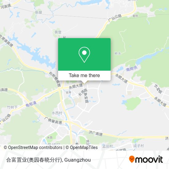 合富置业(奥园春晓分行) map