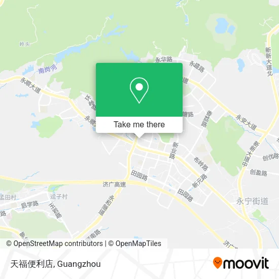 天福便利店 map