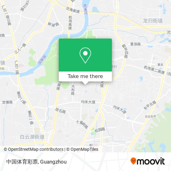 中国体育彩票 map