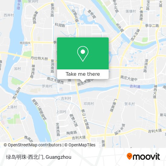 绿岛明珠-西北门 map