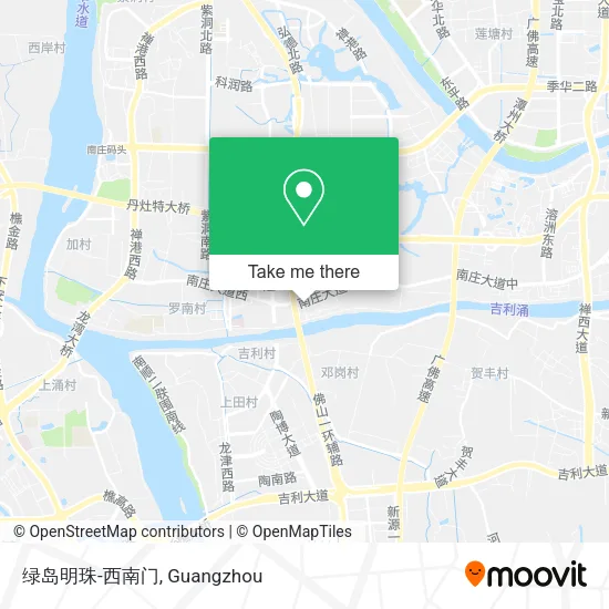 绿岛明珠-西南门 map