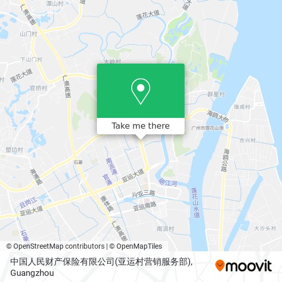 中国人民财产保险有限公司(亚运村营销服务部) map