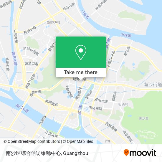 南沙区综合信访维稳中心 map