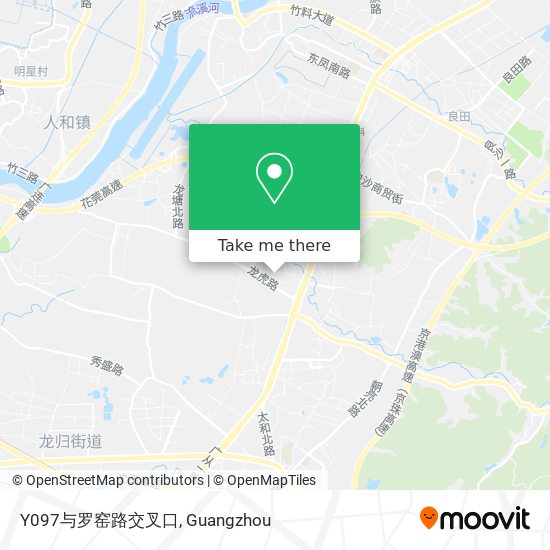 Y097与罗窑路交叉口 map