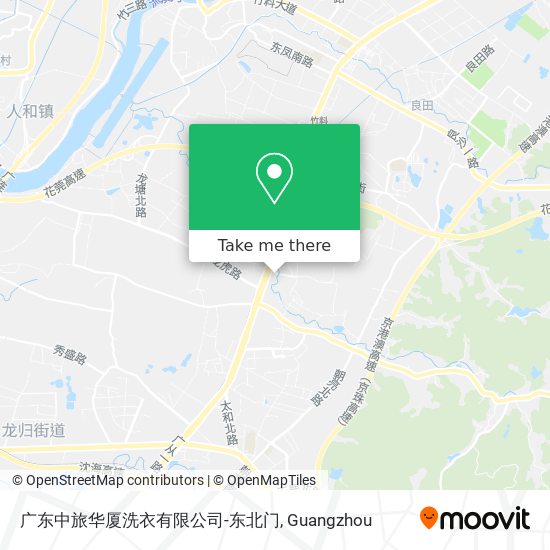 广东中旅华厦洗衣有限公司-东北门 map