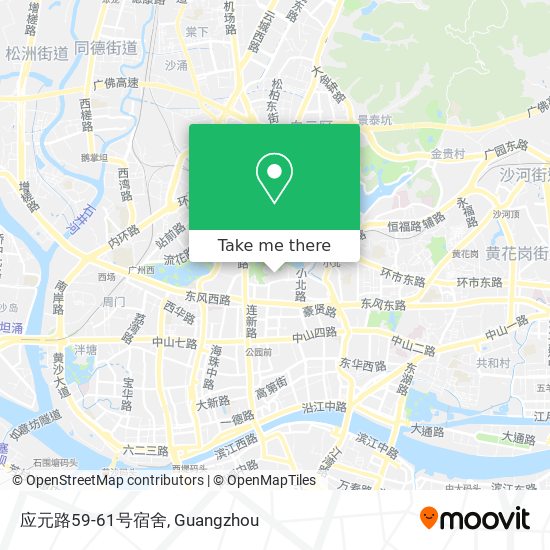 应元路59-61号宿舍 map