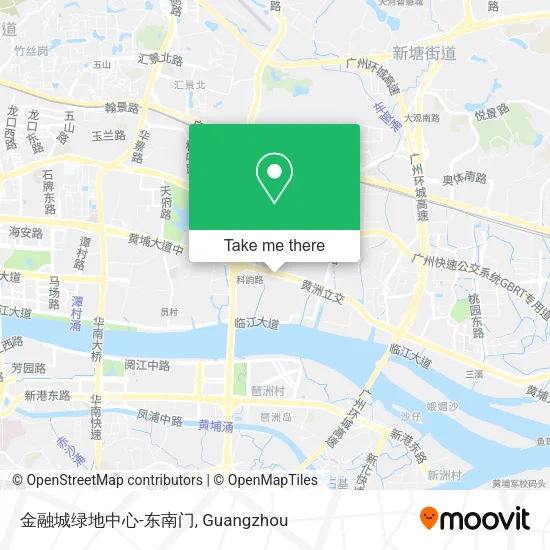 金融城绿地中心-东南门 map