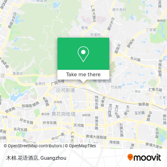 木棉.花语酒店 map