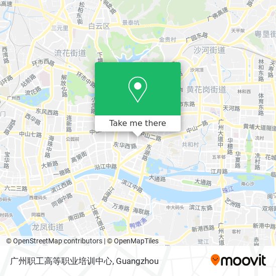 广州职工高等职业培训中心 map