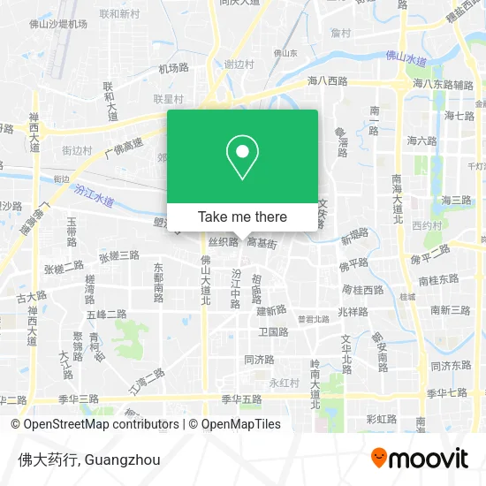 佛大药行 map