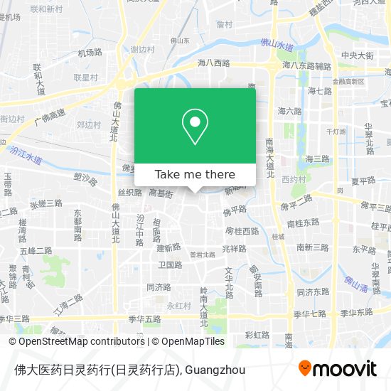 佛大医药日灵药行(日灵药行店) map
