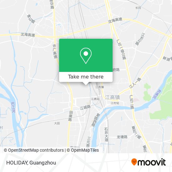 HOLIDAY map