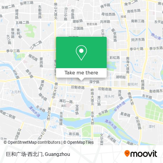 巨和广场-西北门 map