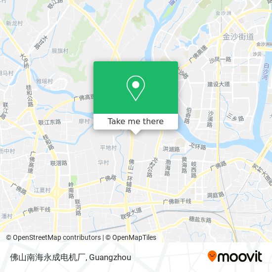 佛山南海永成电机厂 map