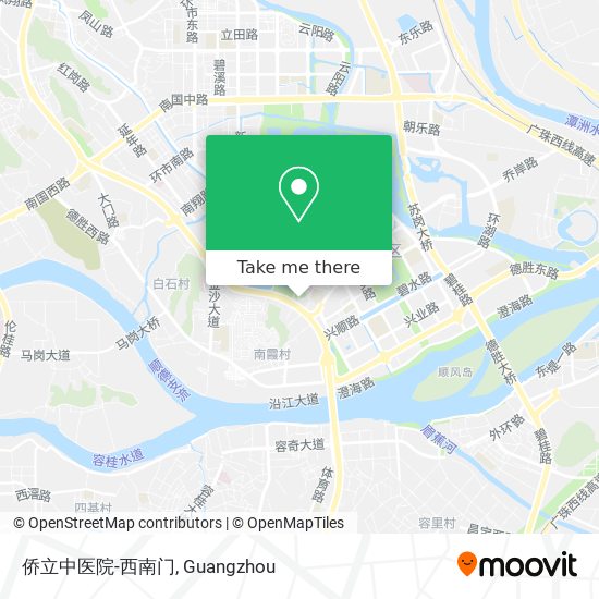 侨立中医院-西南门 map