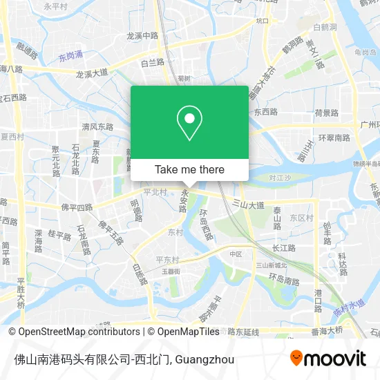 佛山南港码头有限公司-西北门 map
