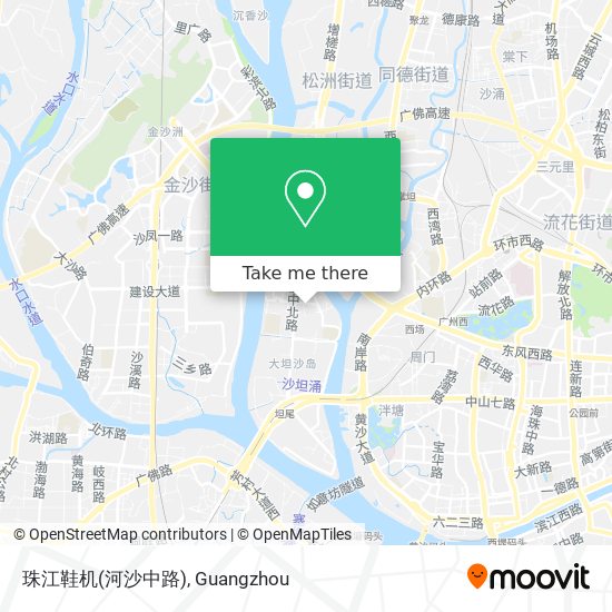 珠江鞋机(河沙中路) map