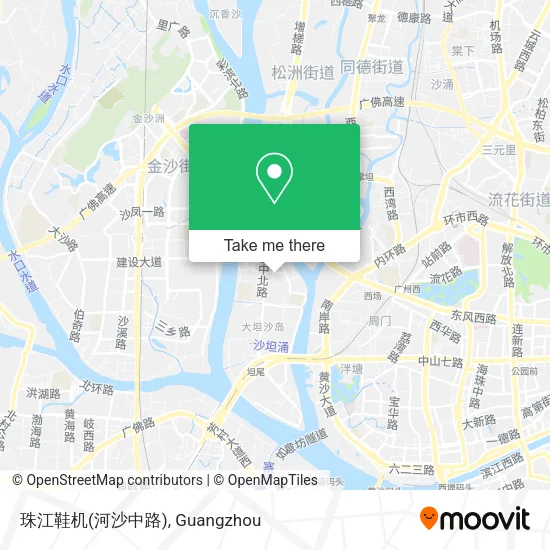 珠江鞋机(河沙中路) map