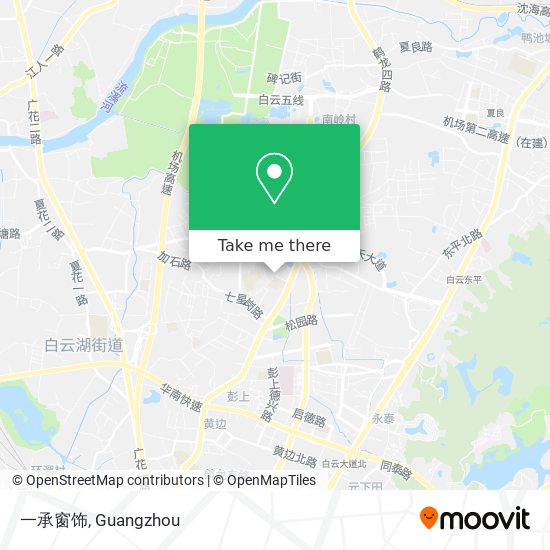 一承窗饰 map