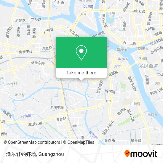 渔乐轩钓虾场 map