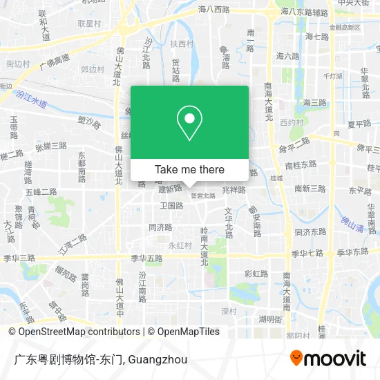 广东粤剧博物馆-东门 map