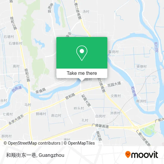 和顺街东一巷 map