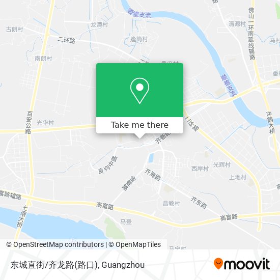 东城直街/齐龙路(路口) map