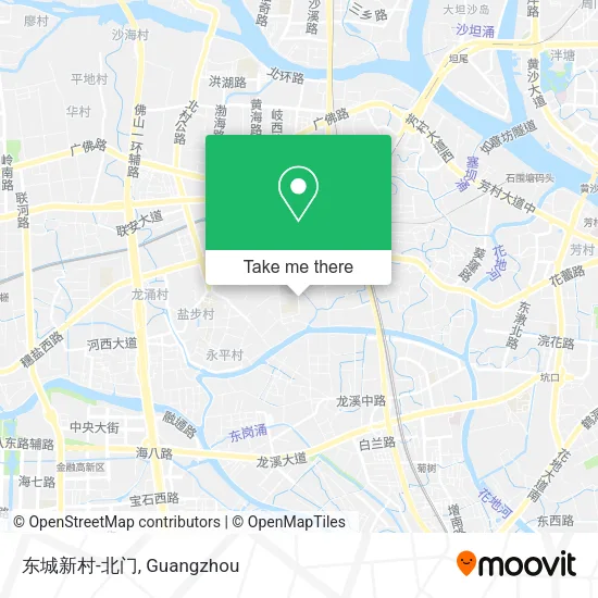 东城新村-北门 map