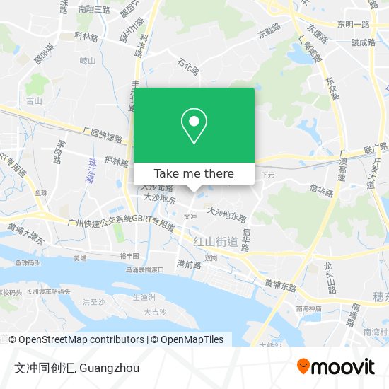 文冲同创汇 map