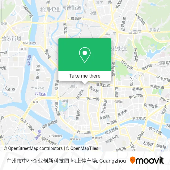 广州市中小企业创新科技园-地上停车场 map