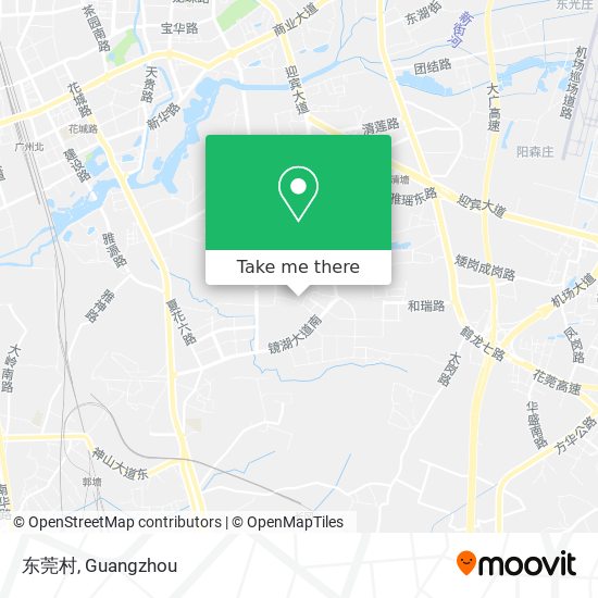 东莞村 map