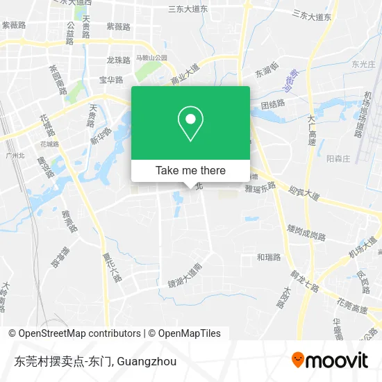 东莞村摆卖点-东门 map