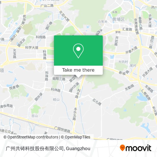 广州共铸科技股份有限公司 map