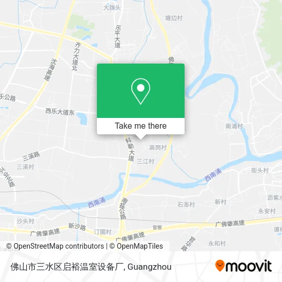 佛山市三水区启裕温室设备厂 map