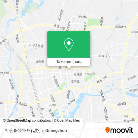 社会保险业务代办点 map
