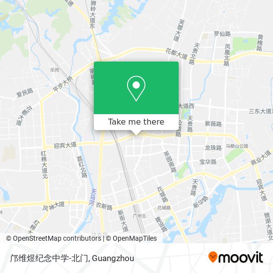 邝维煜纪念中学-北门 map