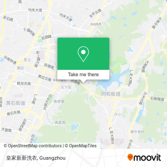 皇家新新洗衣 map